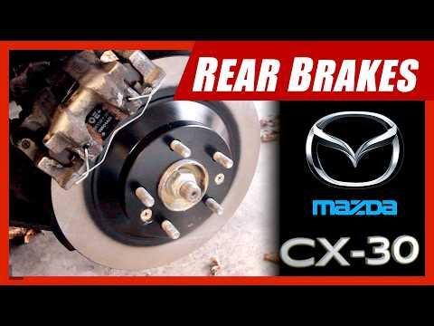 How to:  Replace Rear Brakes.  Rotors &amp; Pads.  Mazda CX-30