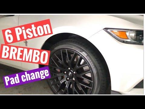 How to Replace Front Brake Pads on a 2015-2023 Ford Mustang GT (Engine: V8 5.0L | Body: Coupe)