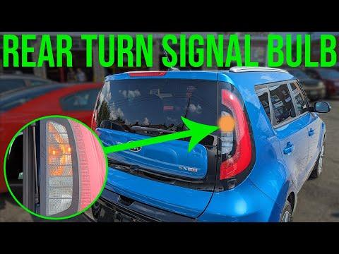 How to Replace Rear Turn Signal Bulbs on a 2010-2023 Kia Soul (Tail Lamp Removal)