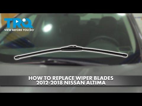 How to Replace Front Windshield Wiper Blades on a 2016 Nissan Altima