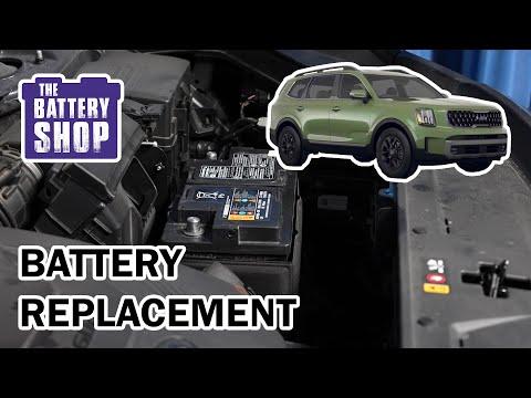 Kia Telluride (2020 - present) - New Battery Install