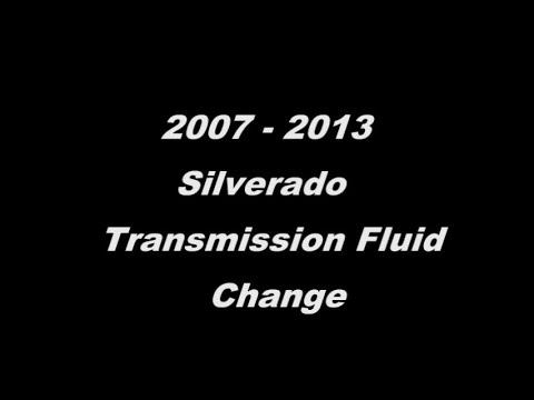 How to Change Transmission Fluid on a 2009-2020 Chevrolet Silverado 1500 (Engine: V8 5.3L)