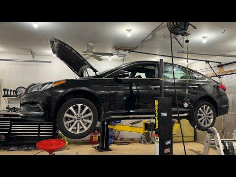 🔧 Hyundai Sonata, Kia Optima transmission fluid change A6MF2 2010-2018