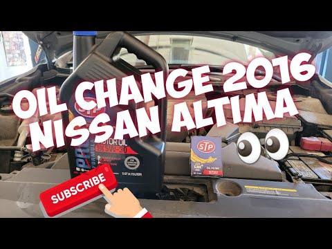 How to: Do a Oil Change on a 2016 Nissan Altima