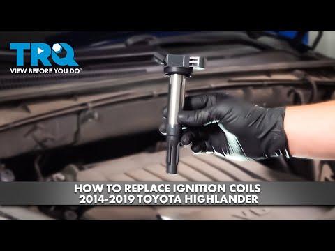 How to Replace Ignition Coils on a 2008-2016 Toyota Highlander 3.5L V6 (Engine: Inline 4 2.7L)