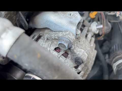 2008 Nissan Altima 2.5 replace alternator