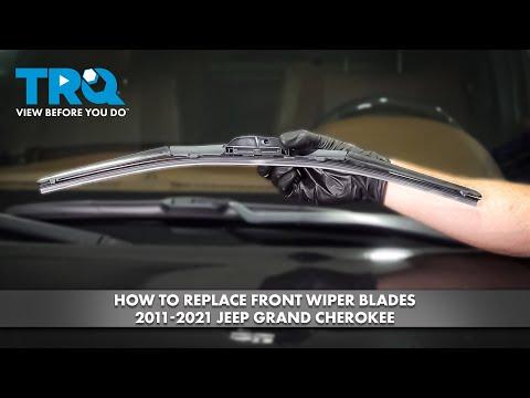 How to Replace Front Wiper Blades 2011-2021 Jeep Grand Cherokee
