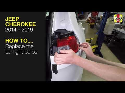 How to Replace Both Tail/Brake Light Bulbs on a 2014-2023 Jeep Cherokee