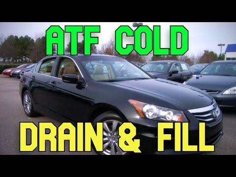 ATF Cold Drain And Fill - Honda Accord 8th Generation 2008 2009 2010 2011 2012
