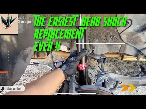 How to Replace Rear Shock Absorbers on a 2010-2015 Hyundai Tucson (Trim: GL)