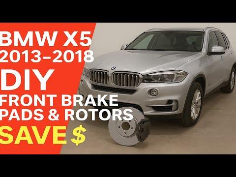 BMW X5 Front Brake Pad &amp; Rotor Replacement (2013-2018)