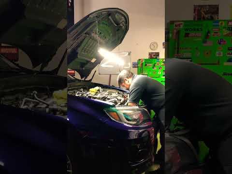 SUBARU WRX - timing belt &amp; water pump replacement #subaru #wrx