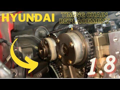 2014-2016 Hyundai Elantra Timing Chain Replacement Guide (No Timing Belt on 1.8L) (Engine: Inline 4 1.8L)