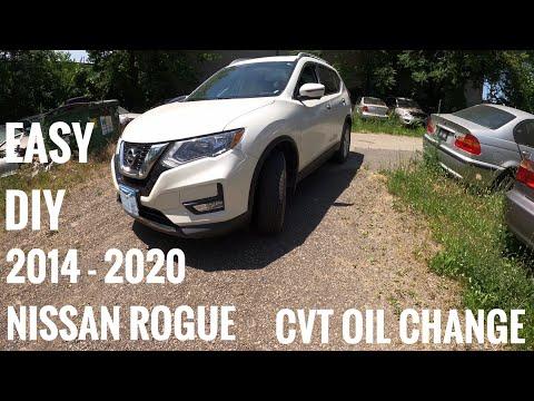 EASY DIY: 2014-2020 NISSAN ROGUE NISSAN X-TRAIL CVT TRANSMISSION OIL CHANGE