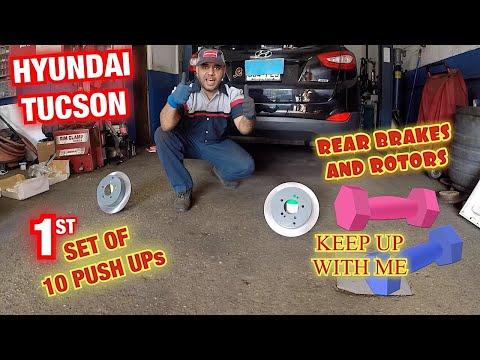 Hyundai Tucson 2014 rear brakes and rotors