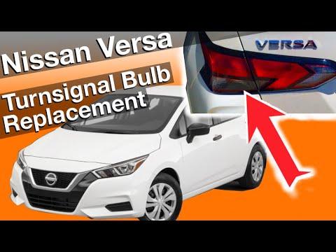 How to Replace Rear Turn Signal Bulbs on a 2007-2021 Nissan Versa (Tail Light Housing)