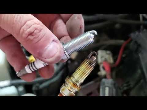 2016 Subaru Crosstrek Changing out the Spark Plugs.
