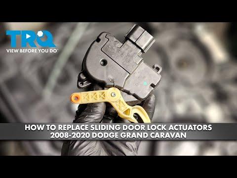 How to Replace the Rear Sliding Door Lock Actuator on a 2018 Chrysler Pacifica