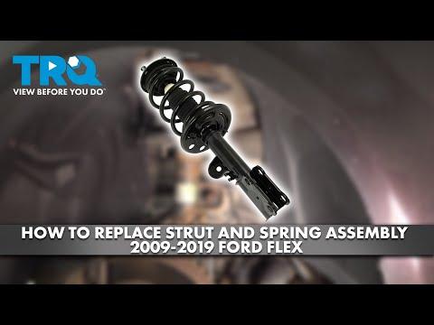 How to Replace Front Struts on a 2016 Ford Flex (MacPherson Quick-Strut Guide)