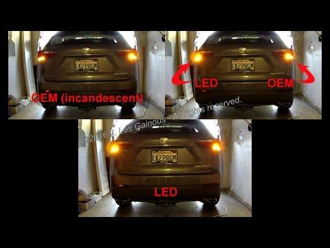Lexus NX LED Rear Turn Signal Conversion