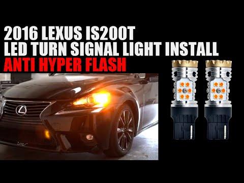 How to Replace Front Turn Signal Bulbs on a 2016 Lexus IS200t (Step-by-Step)