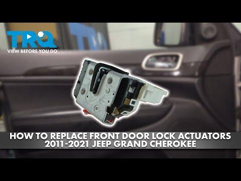How to Replace the Front Door Lock Actuator on a 2011-2021 Jeep Grand Cherokee