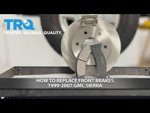 How to Replace Front Brakes 1999-2007 GMC Sierra