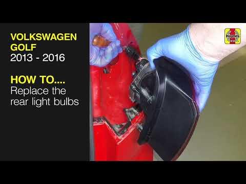 How to Replace Both Taillight Bulbs on a 2010-2018 Volkswagen Golf (Body: Hatchback)