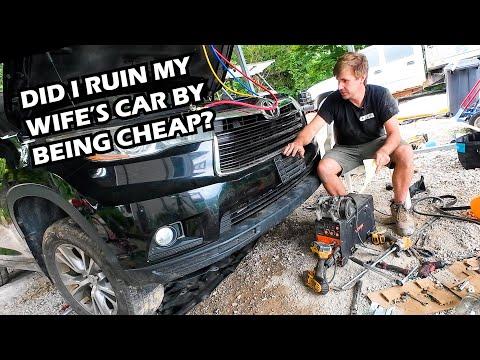 How Much Did it Cost? DIY AC Compressor Change 2015 Toyota Highlander