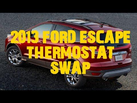 2013 Ford Escape thermostat swap