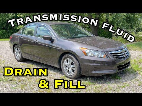 How to Change Automatic Transmission Fluid (Drain & Refill) on a 2012 Honda Accord