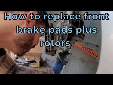 2014 ford fusion front brakes and rotors replacement