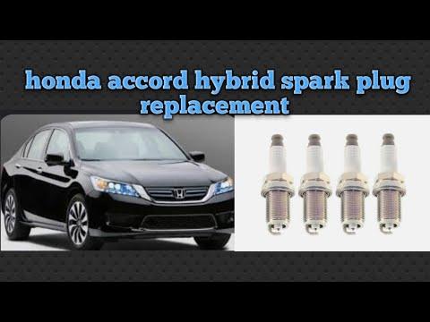 how to replace spark plugs honda accord hybrid