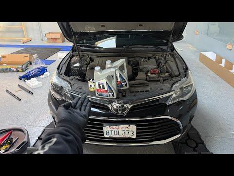 How to change oil on a 2008–2018 Toyota Avalon ￼3.5l