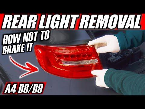How to Replace Taillight Bulbs on a 2016 Audi A4 (Turn Signal & Reverse)