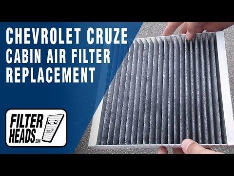 How to Replace Cabin Air Filter 2015 Chevrolet Cruze | AQ1164C