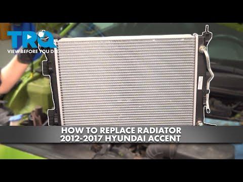 How to Replace the Radiator Hose on a 2016 Hyundai Accent (Upper & Lower)