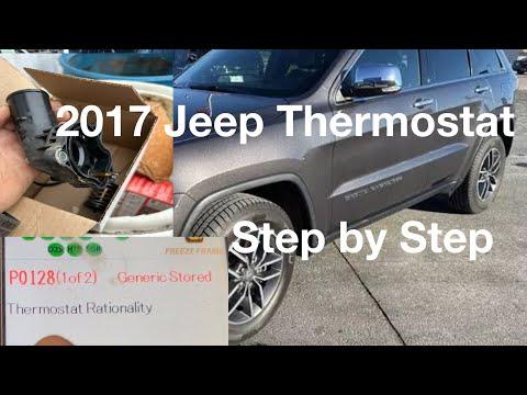 2017 Jeep grand Cherokee thermostat replacement