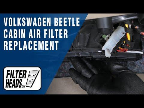 How to Replace the Cabin Air Filter on a 2012-2019 Volkswagen Beetle (Engine: Inline 4 1.8L)