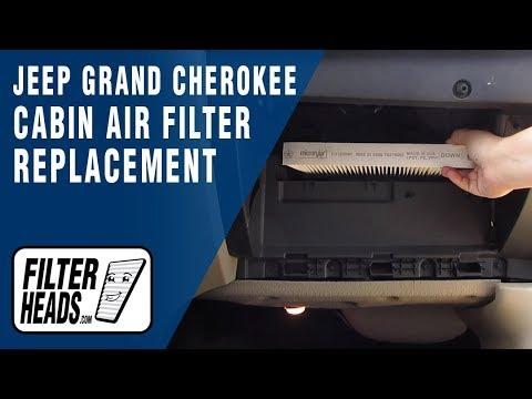 How to Replace Cabin Air Filter 2014 Jeep Grand Cherokee | AQ1189
