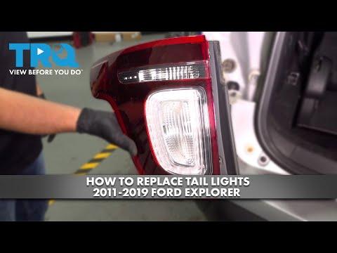 How to Replace Both Taillight Bulbs on a 2013-2023 Ford Explorer