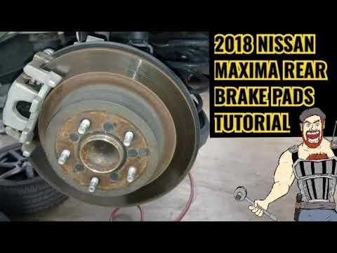 How to Replace Rear Brake Pads on a 2012-2018 Nissan Maxima (EPB Service Mode Guide)
