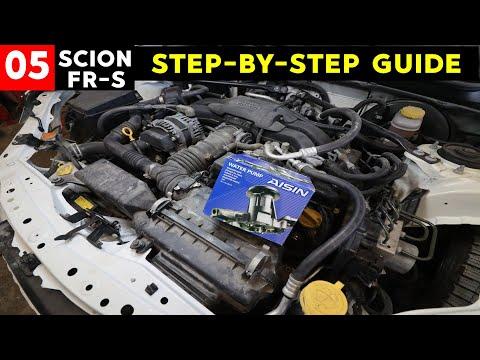 How to Replace the Water Pump on a 2018 Subaru BRZ (Coolant Drain & Bleed Guide)
