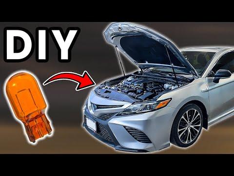 How to Replace Front Turn Signal (Headlamp Assembly) on a 2020 Toyota Camry