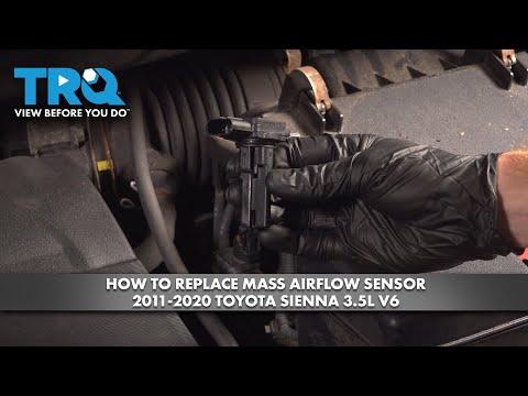 How to Replace Mass Airflow Sensor 2011-2020 Toyota Sienna 3.5L V6