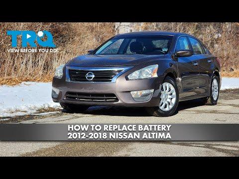 How to Replace Battery 2012-2018 Nissan Altima
