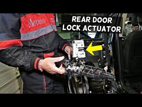 How to Replace the Rear Door Lock Actuator (Latch Assembly) on a 2016 Dodge Journey