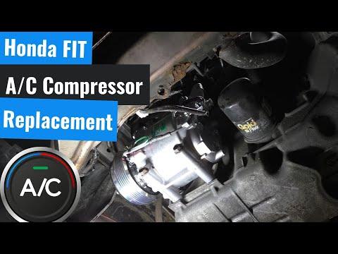 How to Replace the A/C Compressor on a 2015-2018 Honda Fit (Evacuate, Install, Recharge) (Trim: Sport)