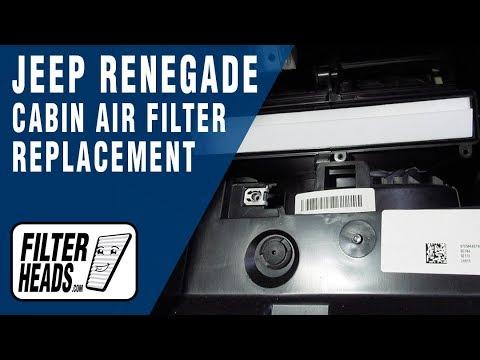 How to Replace the Cabin Air Filter on a 2015-2023 Jeep Renegade (Step-by-Step)
