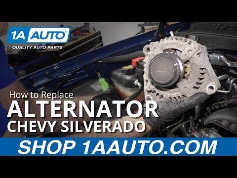 How to Replace Alternator 14-19 Chevy Silverado